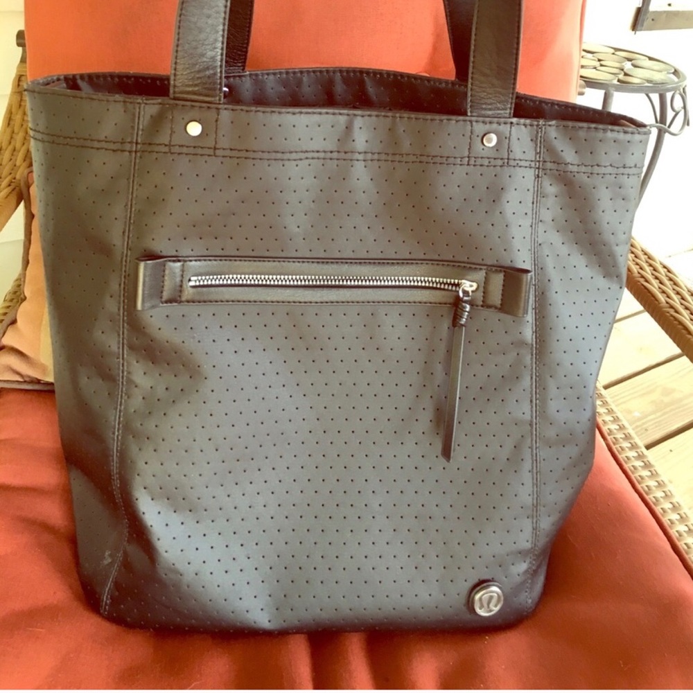 Lululemon Black Tote